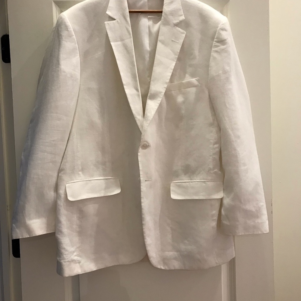 White Linen Suit